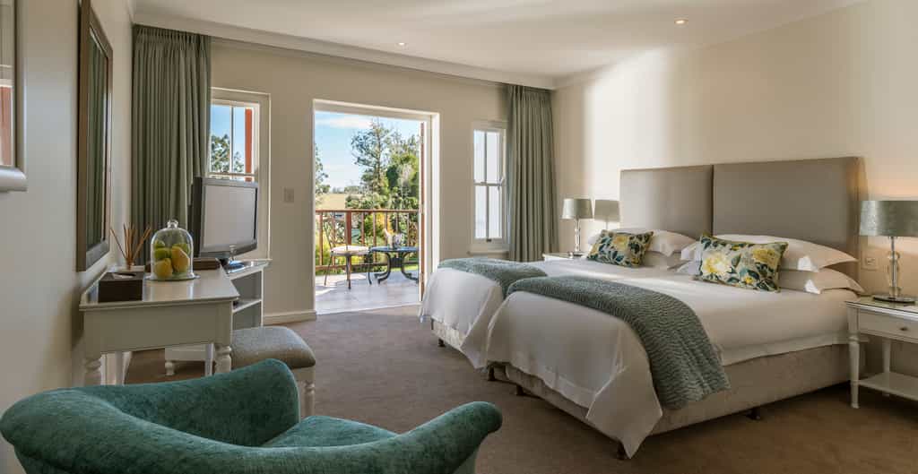 Approximately 32 square metres, overlooking the Outeniqua Mountains, Fancourt gardens or the Montagu golf course