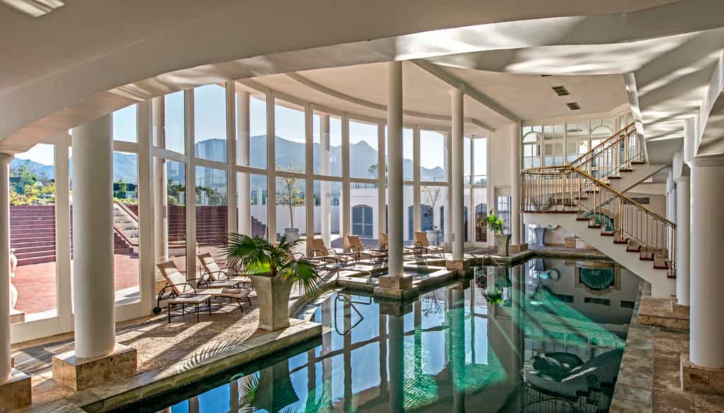 The Roman Bath area situated in the Fancourt Spa is available to all hotel guests.  This is an adults area, no children under the age of 18 years.
