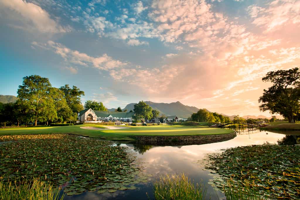 Fancourt Clubhouse taken from Montagu Golf Course