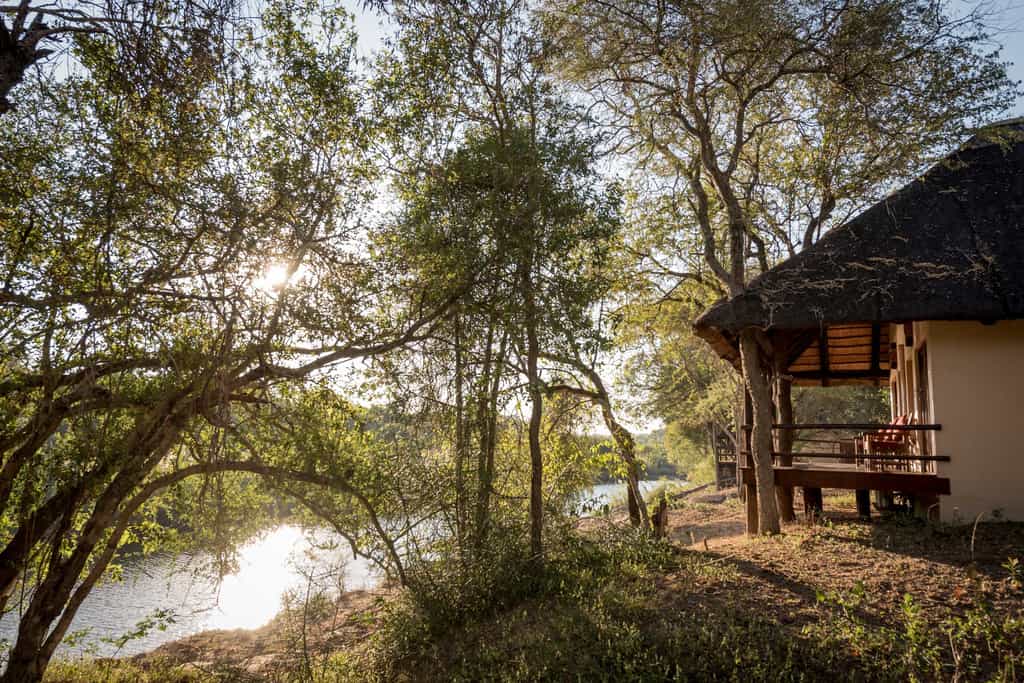 Guest room on the river