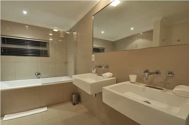 The suites are wonderfully roomy and all have a fantastic view over the lagoon of Knysna.