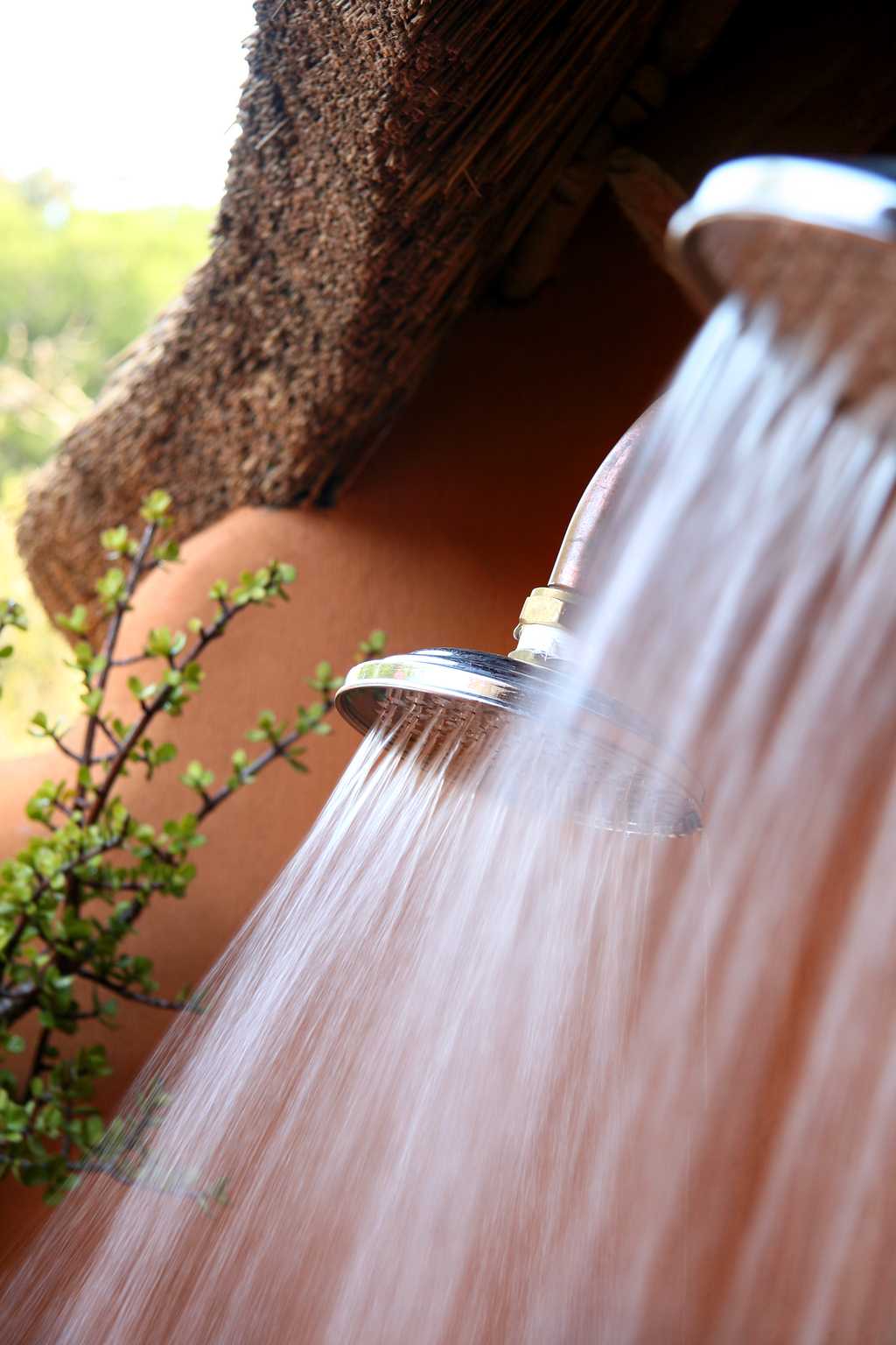 Double Outdoor Shower