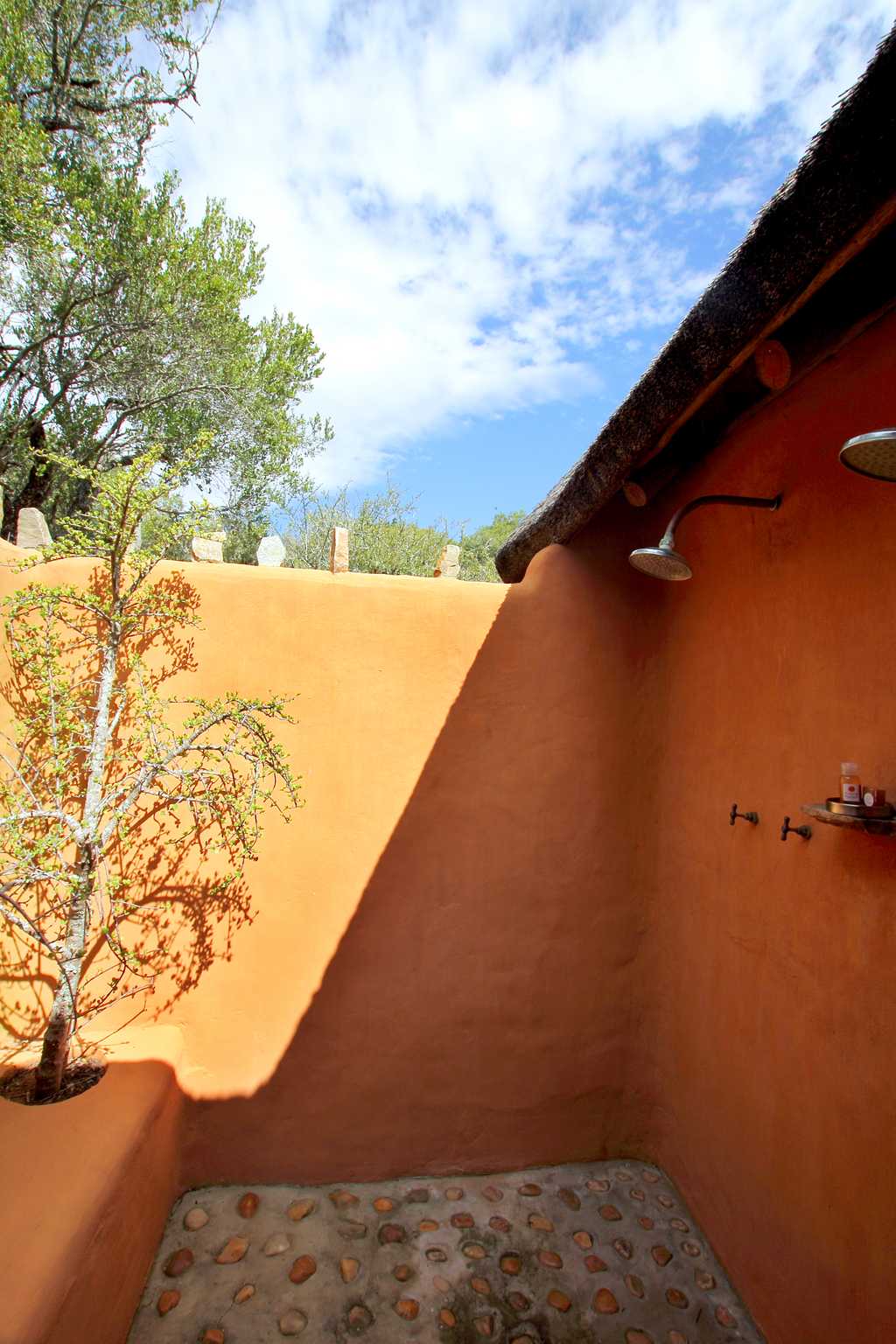 Double Outdoor Shower
