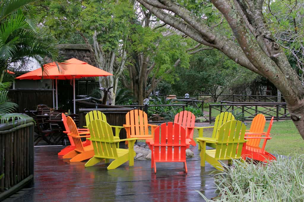 Main building & deck