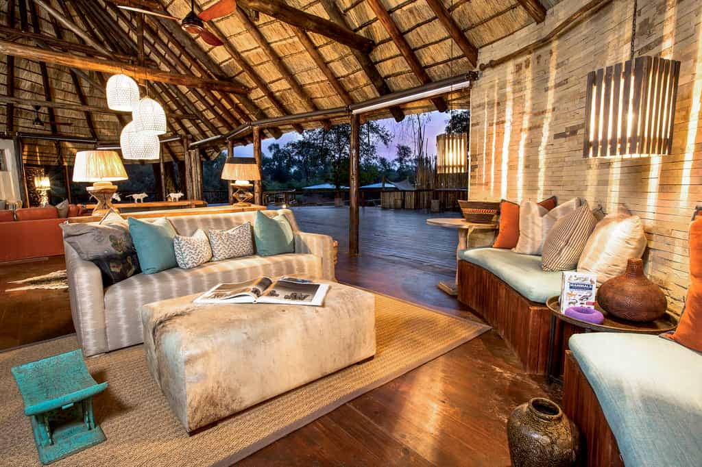 Pafuri Camp Reception Lounge