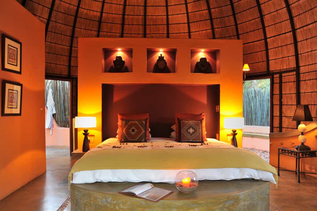 Interior of the room at Hoyo Hoyo Safari Lodge
