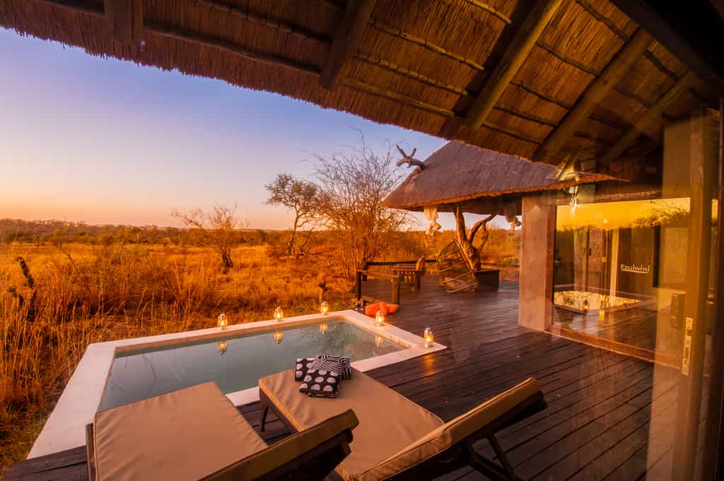 Looking out from a suite at Billy's Lodge