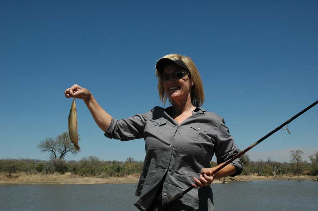 Fishing in the Sand river