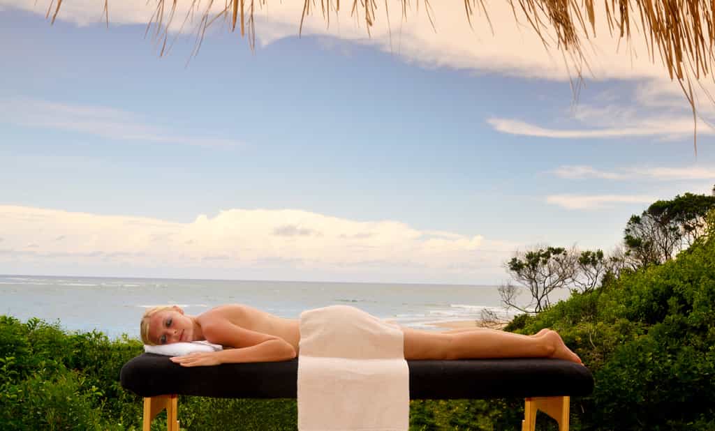 The awesome view from our Spa