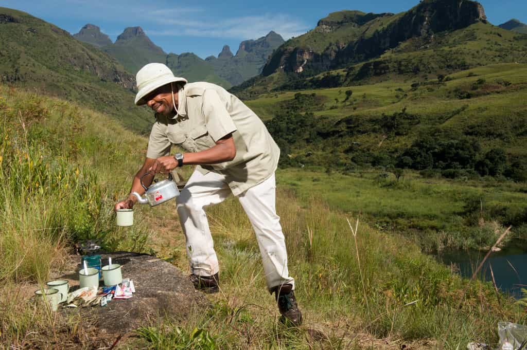 Sign up for one of Cathedral Peak Hotel's Guided Hikes