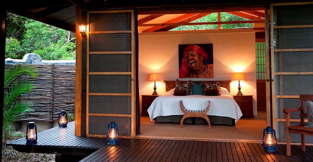 Your own private deck to enjoy the scenery and put your feet up.