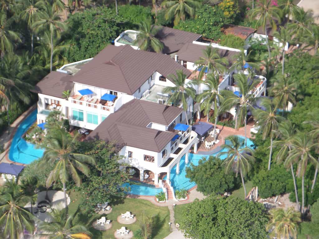 Birds Eye View of the hotel