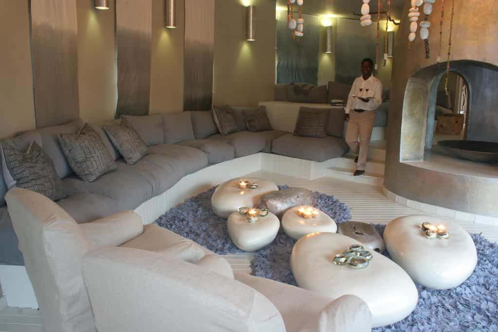 Interior of the lodge