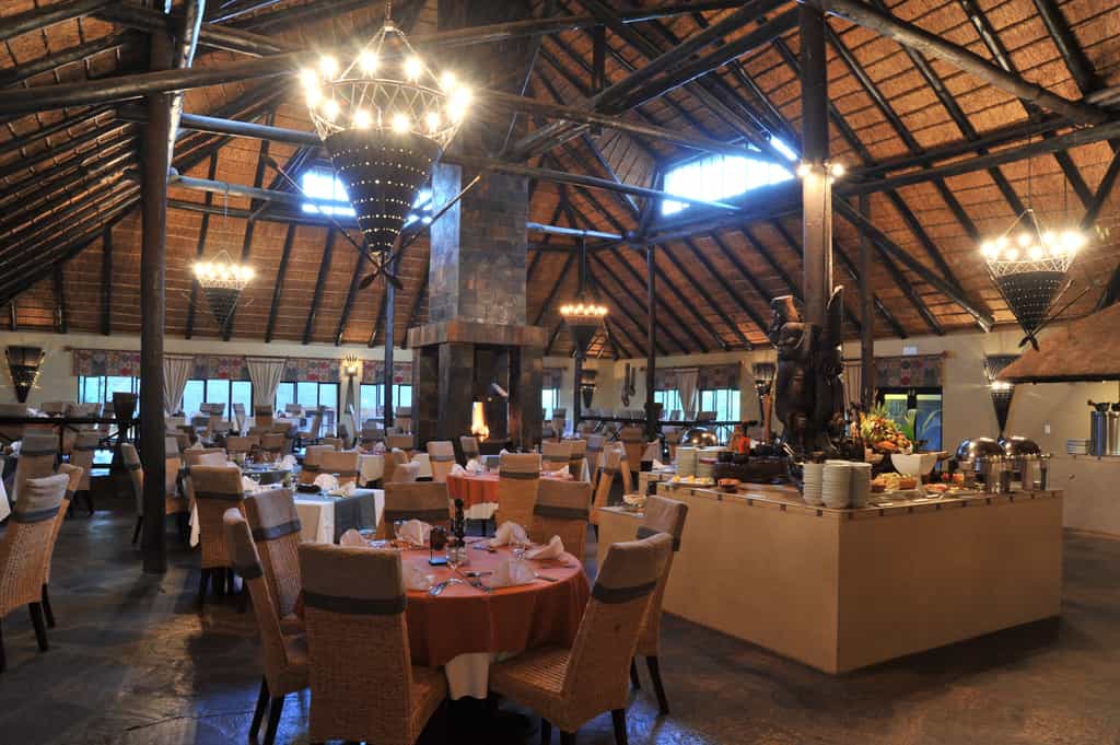 Enjoy, breakfast, lunch and dinner in the upmarket restaurant