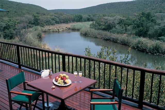 View from breakfast deck