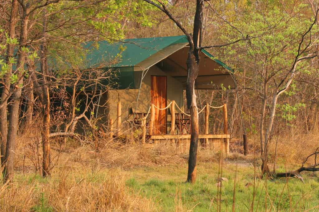 One of the 3 Nanzhila tents