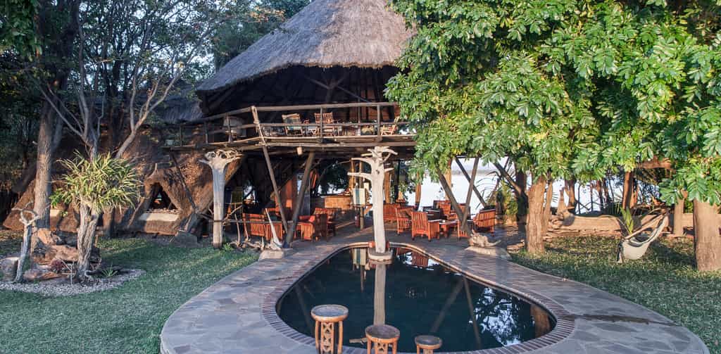 The Musango main lodge area is a double storey camp where guests can relax and view both the rising and setting sun.