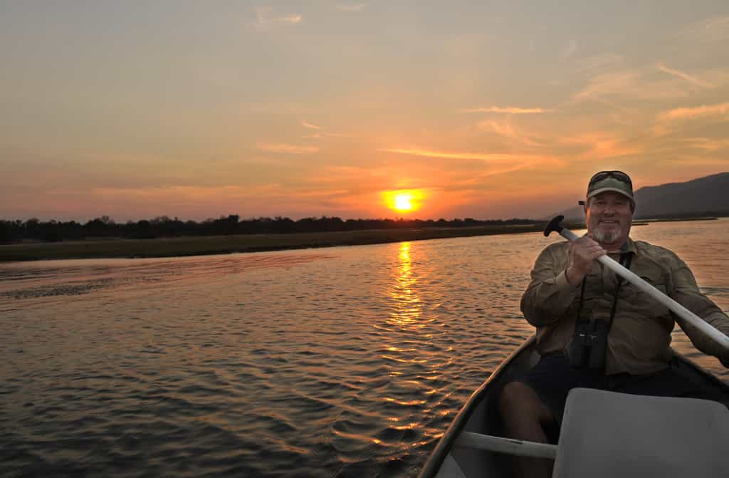 Sunset canoe safaris