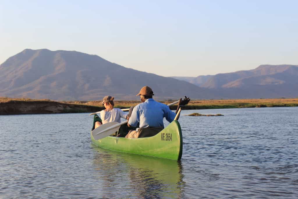 Canoeing Safari on the Zambezi River