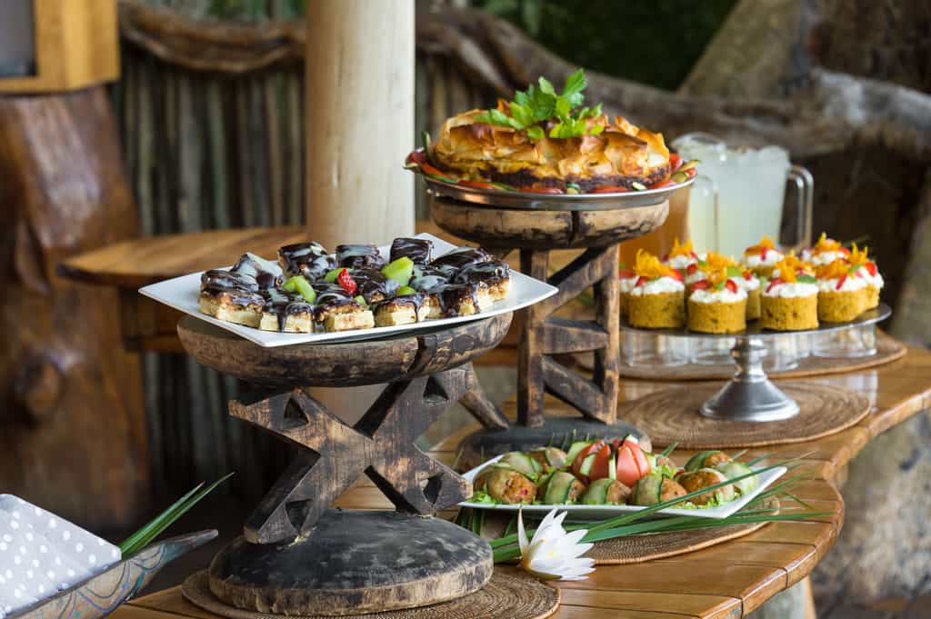 Jacana afternoon tea spread