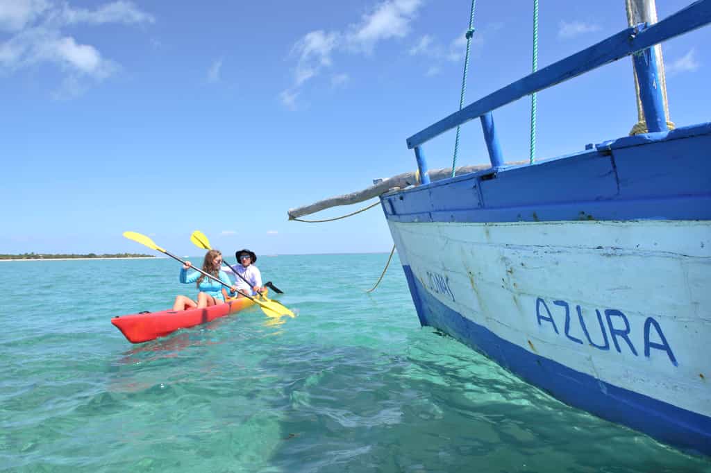 Explore the waters sorrounding the island by kayaks