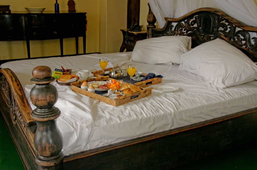 Enjoy the breakfast on your room