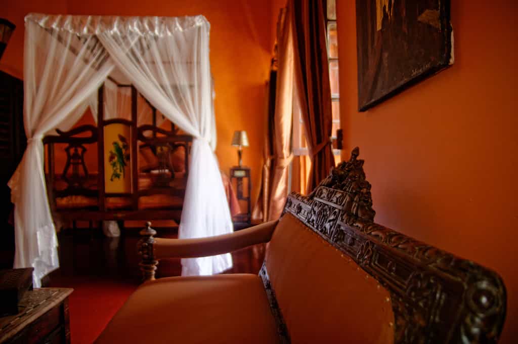 The authentic Zanzibari bed
