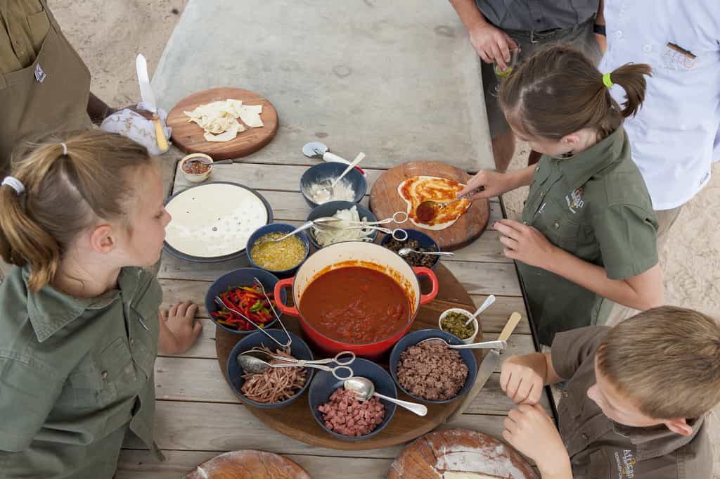 Cooking traditional dishes