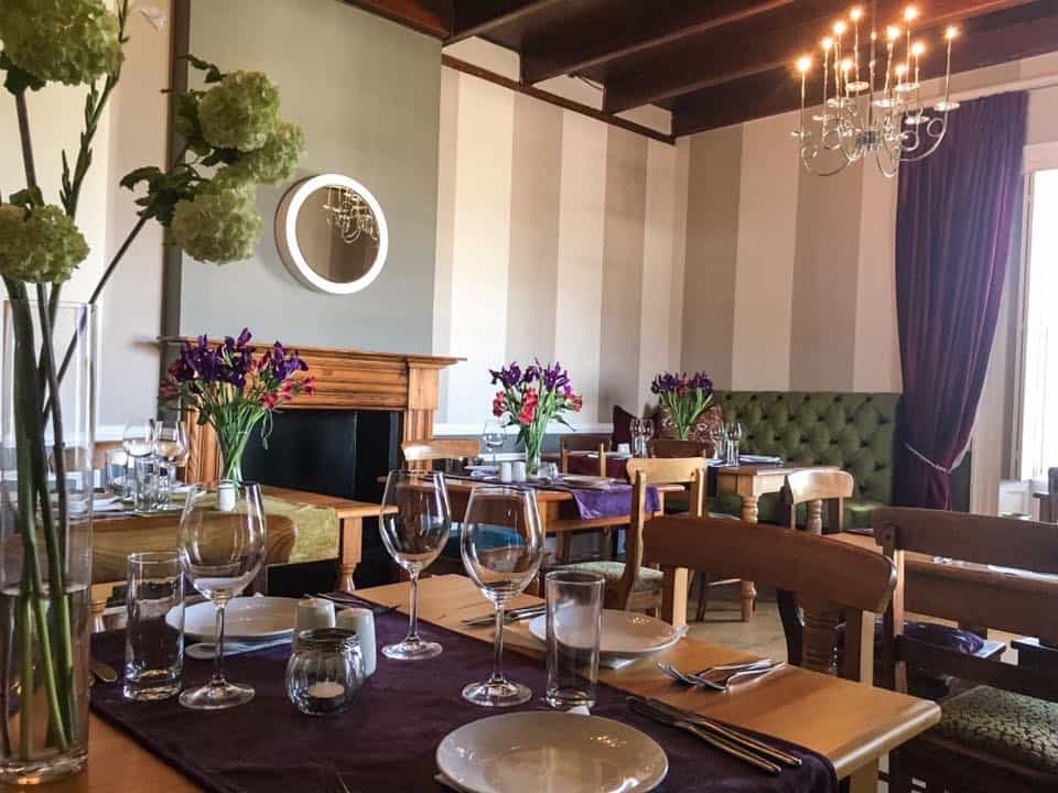 Enjoy our table d'hote menu served each evening in Caroline's bistro