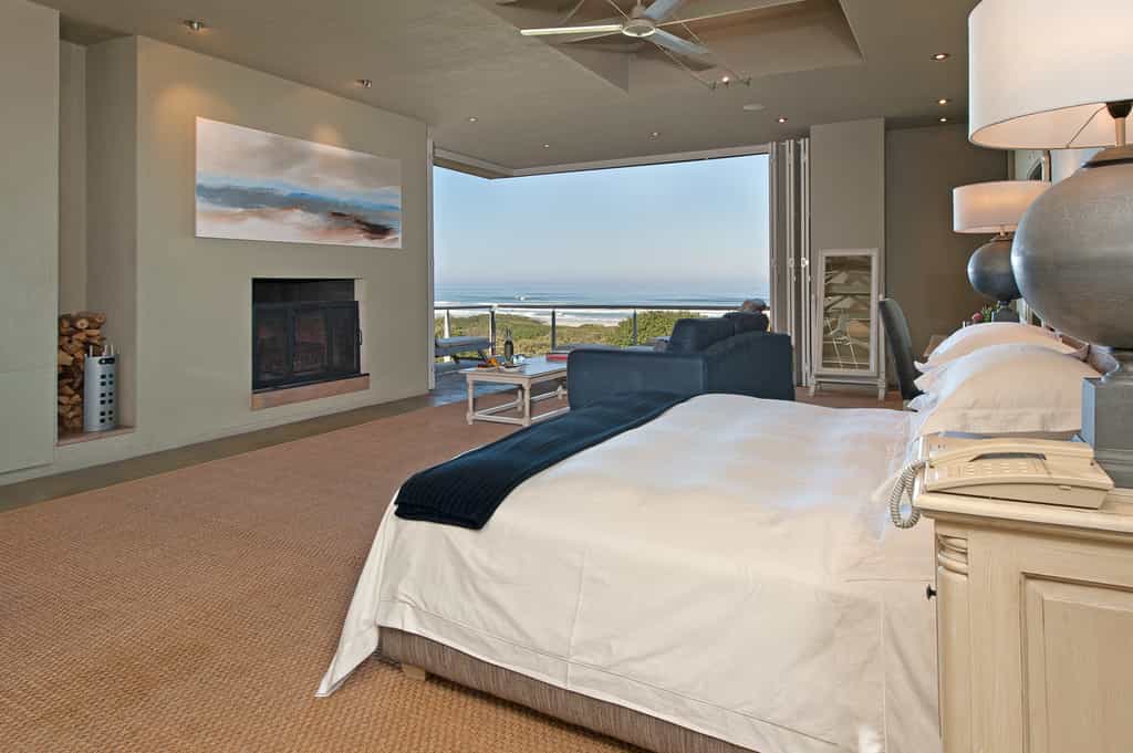 Spacious Southern right suite with fire place