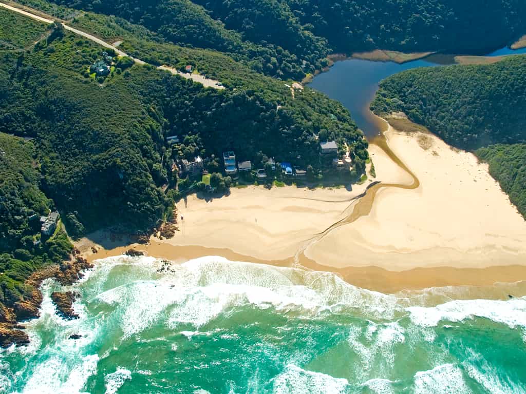 Aerial View of Pezula Private Castle