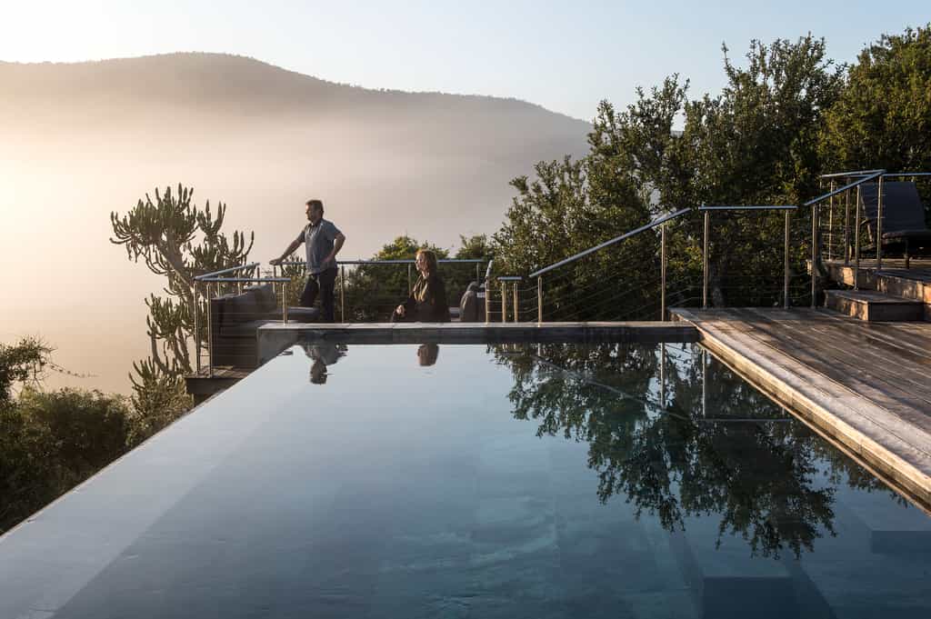 Pool and viewing deck