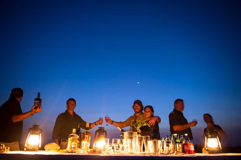 Sundowners at Paradise Deck