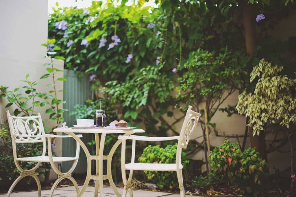 Superior double 5 private patio