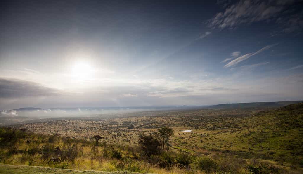 Expansive views across the Laikipia landscape