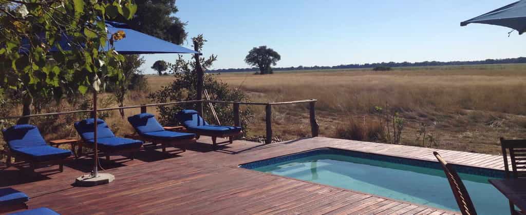 A wooden walk-way leads you out from the main deck to the swimming pool where you can relax on a sun lounger before the next activity. In the evenings the pool deck is a wonderful viewpoint for star gazing.
