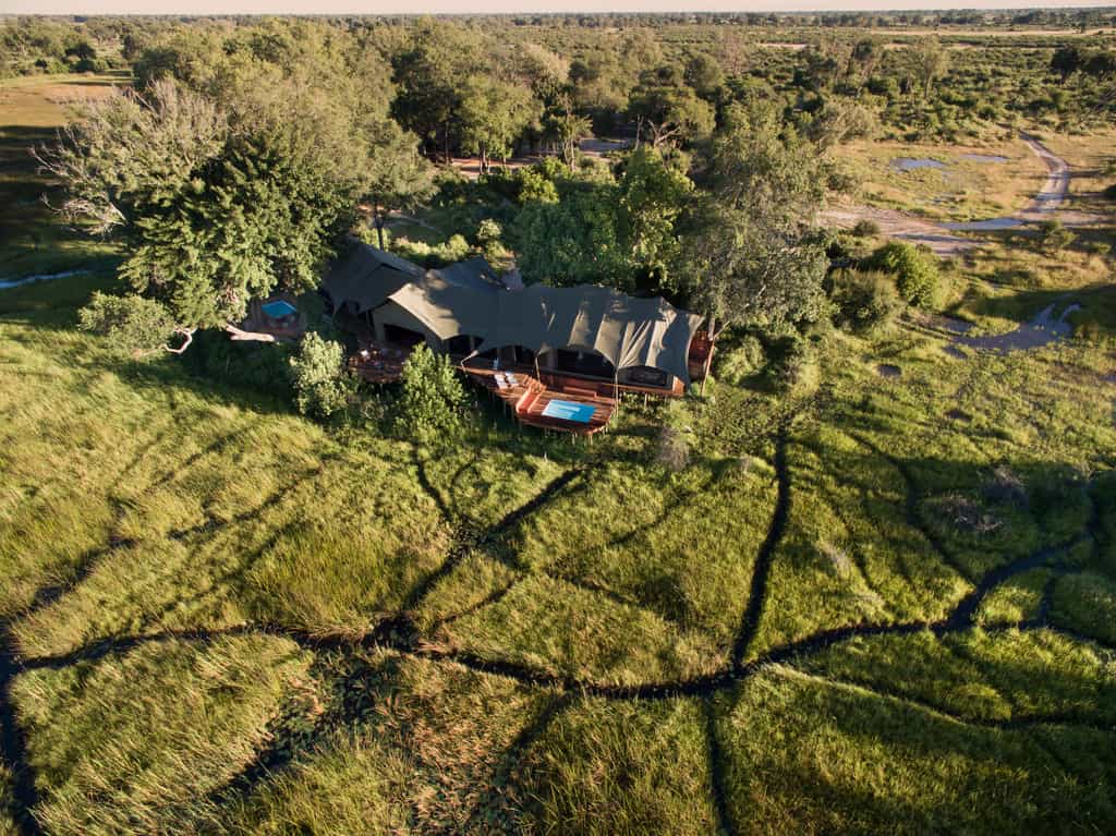Duba Plains Suite Aerial View