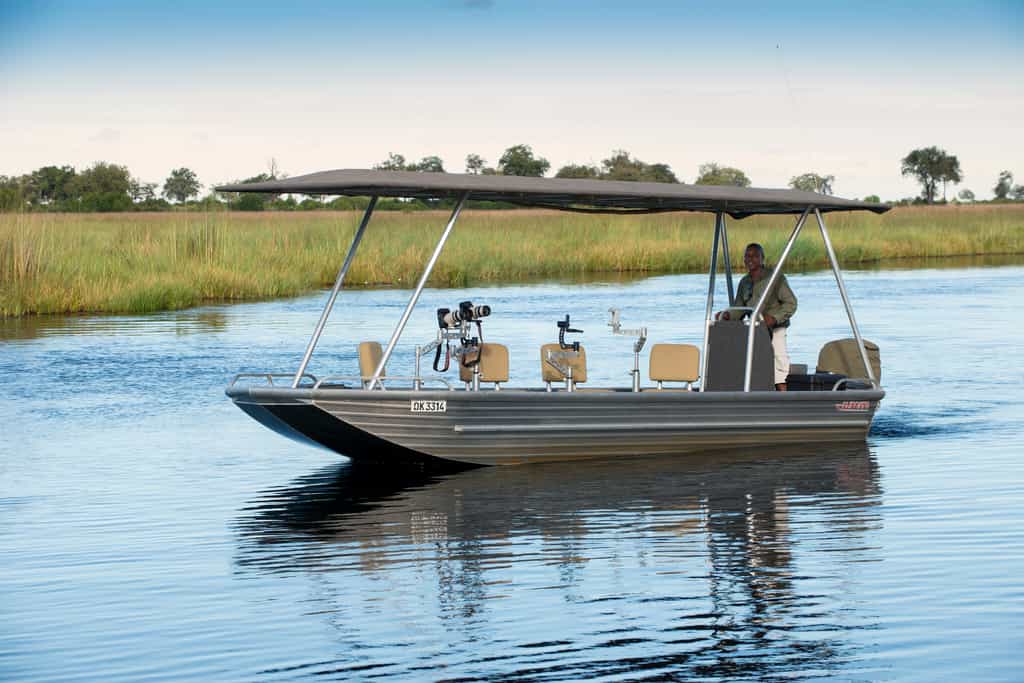 Duba Plains Photographic Boat