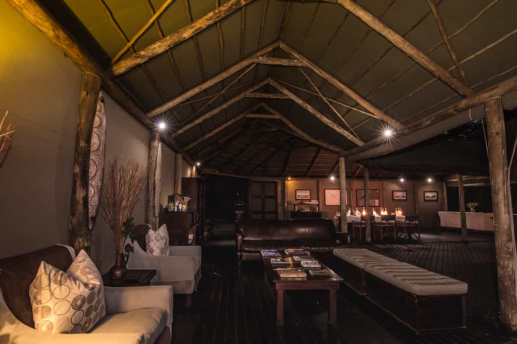 Mess Tent sitting area