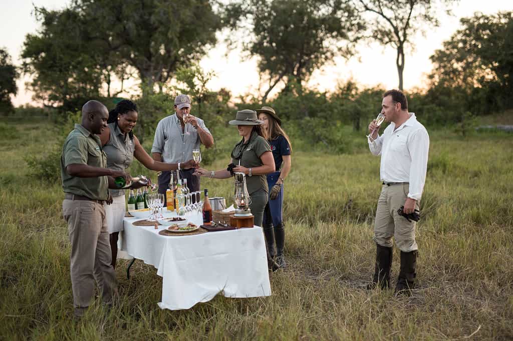 Sundowners in Selinda