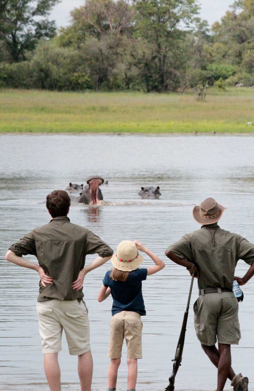 Walking safaris in Selinda