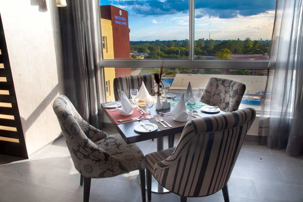 GUESTS visiting this hotel have the benefit of being closely situated to the Mulungushi Conference Centre as well as have direct access to shops and restaurants. 