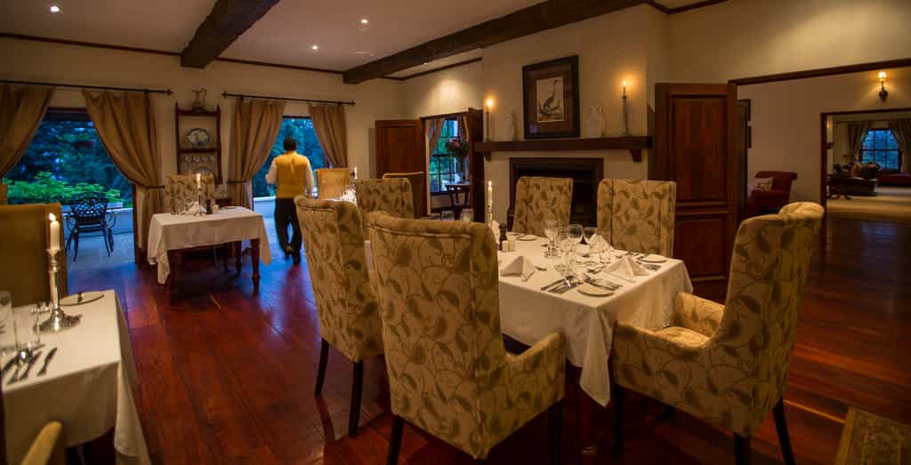 Elegant dining in the main Manor House
