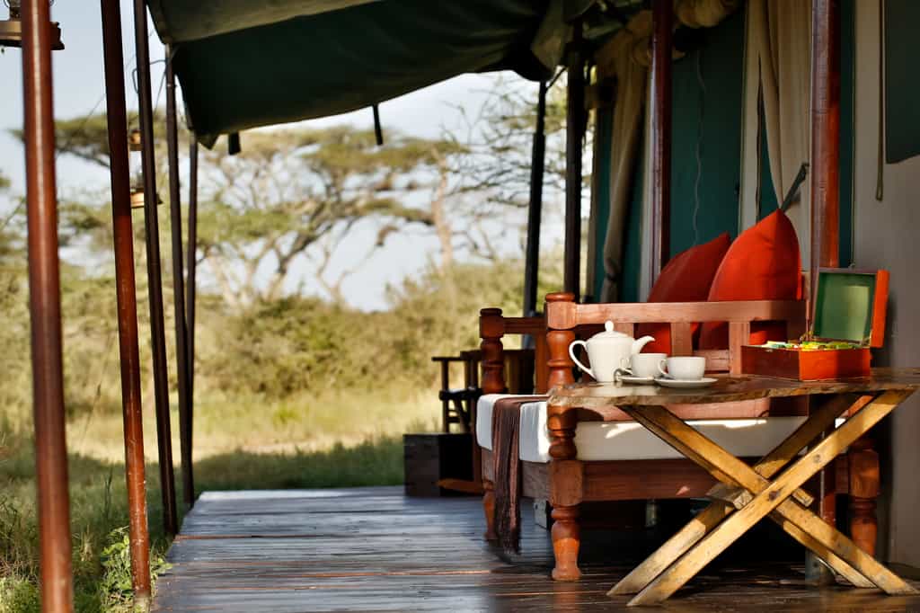 Where early morning tea and coffee is served or you can enjoy gin and tonics at sundowners