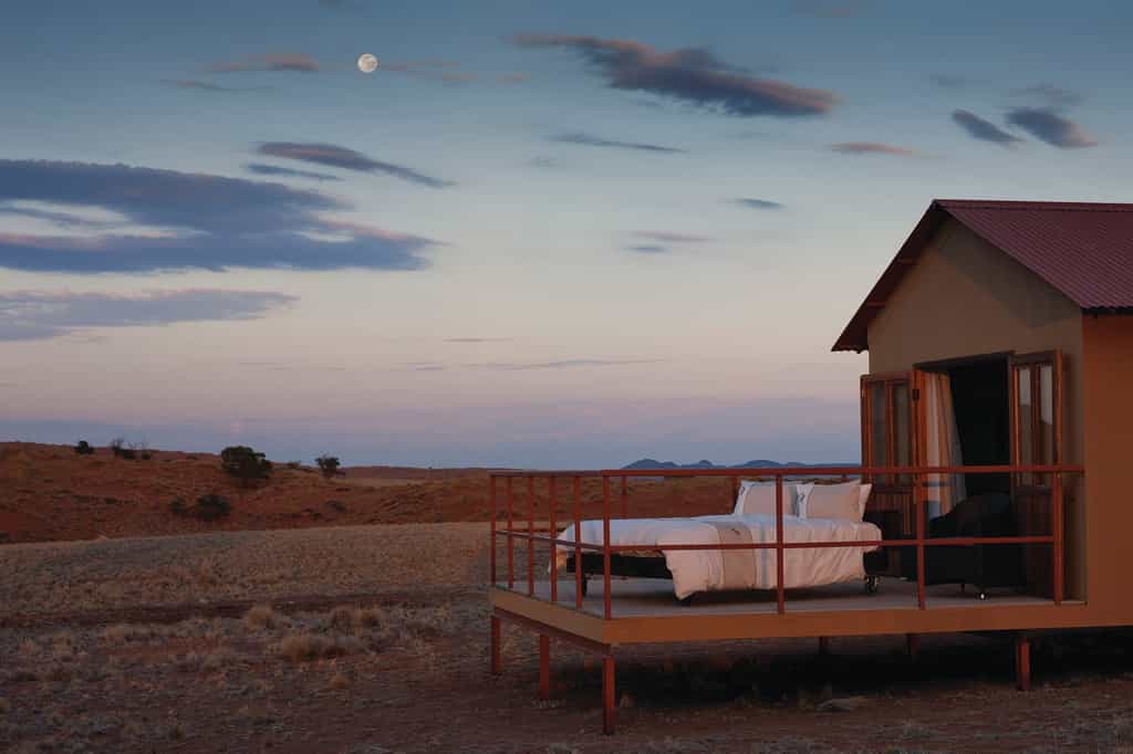 Enjoy a stunning night under the moon