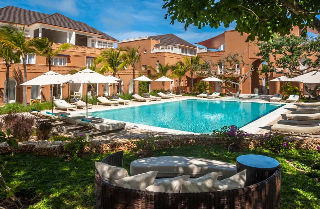 Medina pool and garden