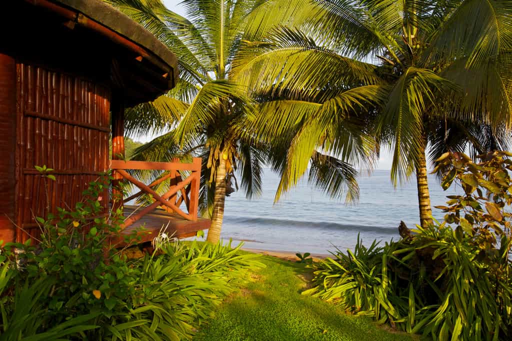 Beachfront bungalow