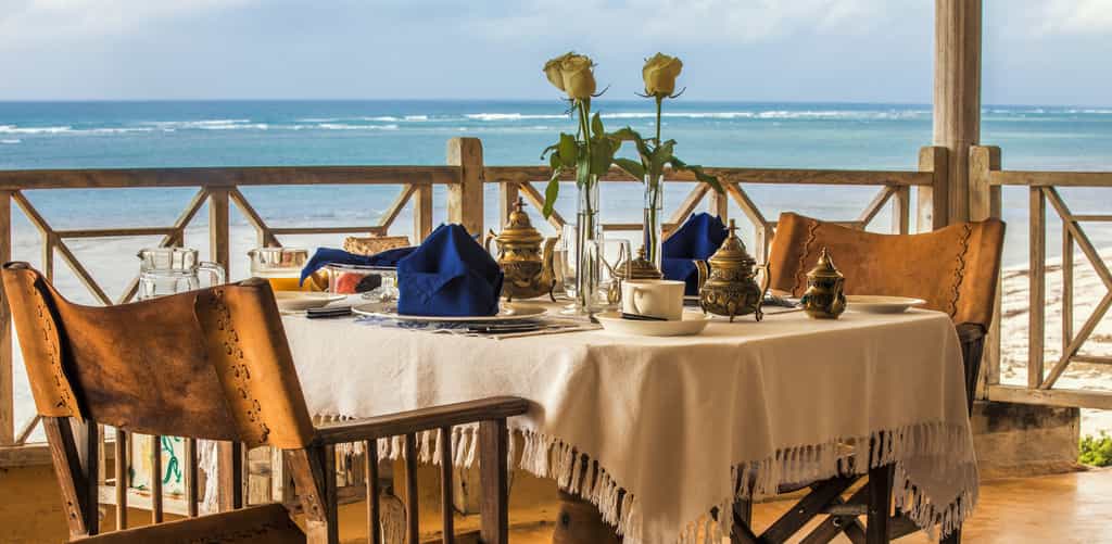 Breakfast is served in your private terrace