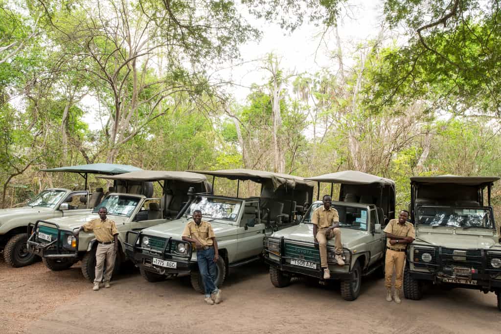 Safari In An Open-Sided Game Vehicle
