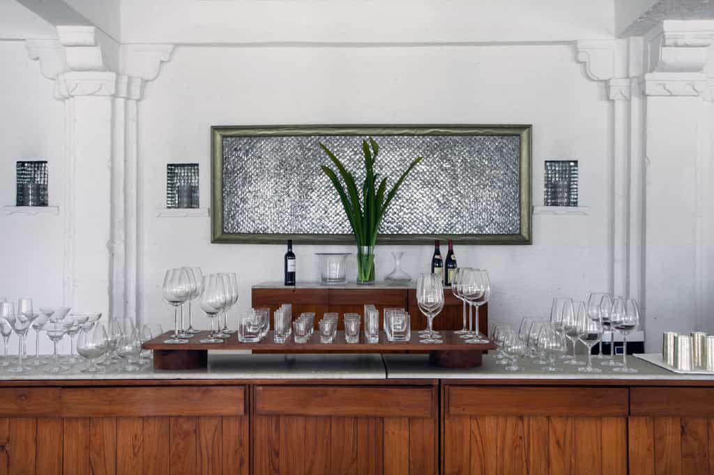 New display and dispense bar at the Restaurant